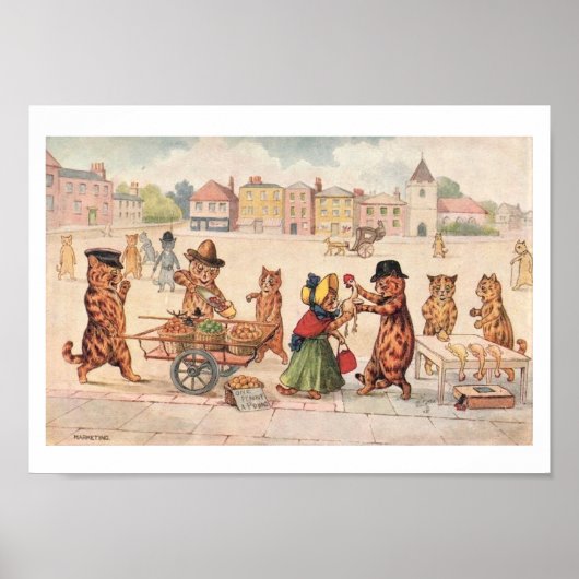 Louis Wain Poster (Vorne)