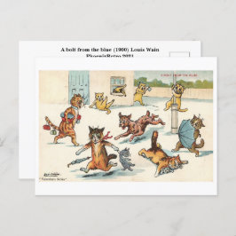 Louis Wain Postkarte
