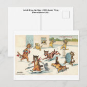 Louis Wain Postkarte (Vorne/Hinten)