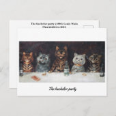 Louis Wain Postkarte (Vorne/Hinten)