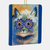 Louis Wain Psychedelic Cat Keramikornament (Rechts)
