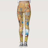 Louis Wain - Summer Tea Party Leggings (Vorderseite)