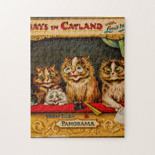 Louis Wain Tage in Katzenland Puzzle