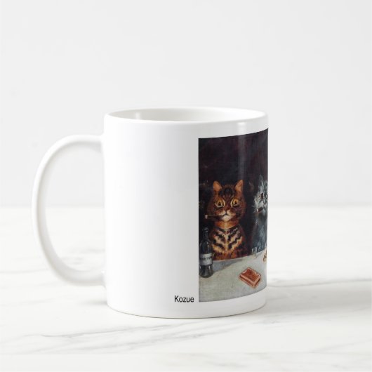 Louis Wain “ The bachelor party ” Kaffeetasse (Links)
