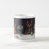 Louis Wain “ The bachelor party ” Kaffeetasse (Mittel)