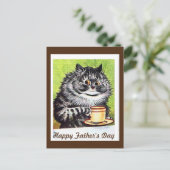 Louis Wain, Vatertag Cat Postcard Postkarte (Stehend Vorderseite)