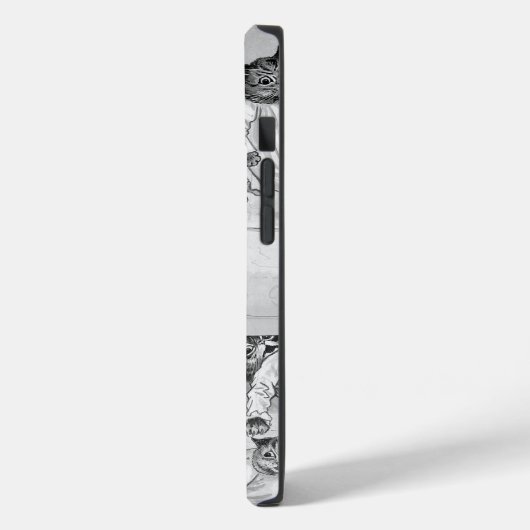 Louis Wains Kittens im Dorm Case-Mate iPhone Hülle (Rückseite / Links)