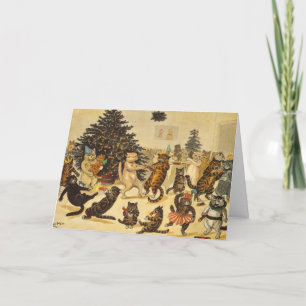 Louis Wains Weihnachtsfeier der Katzen