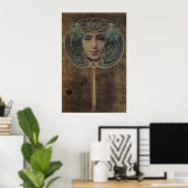 Louis Welden Hawkins - Masc - Print Poster (Heimbüro)