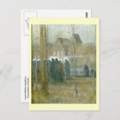 Louis Welden Hawkins, Verarbeitung von Soulen Postkarte (Vorne/Hinten)