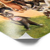 Louis William Wain "Wedding Day" Fotodruck (Ecke)