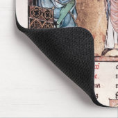 Louis X störrisch, die Charter zu gebend Mousepad (Ecke)