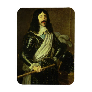 Louis XIII (1601-43) (Öl auf Leinwand) Magnet