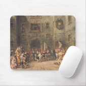 Louis XIII am Chateau von Blois, 1874 (Öl auf c Mousepad (Mit Mouse)