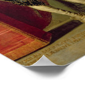 Louis XIII gekrönt vom Sieg, 1635 Poster (Ecke)