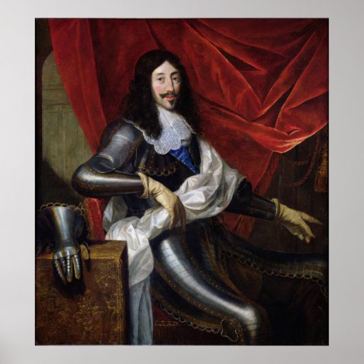 Louis XIII  King of France and Navarre Poster (Vorne)