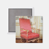 Louis XIII Sessel Magnet (Vorderseite/Rückseite)