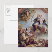 Louis XIII widmet der Kirche Postkarte (Vorne/Hinten)