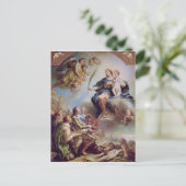 Louis XIII widmet der Kirche Postkarte (Stehend Vorderseite)