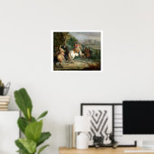 Louis XIV (1638-1715) Overseeing the Siege of a Ci Poster (Heimbüro)