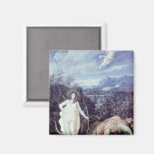 Louis XIV als Apollo, Schicht von Python Magnet (Vorderseite/Rückseite)