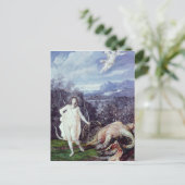 Louis XIV als Apollo, Schicht von Python Postkarte (Stehend Vorderseite)