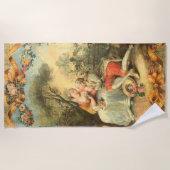 Louis XIV Couple Strandtuch (Vorderseite)