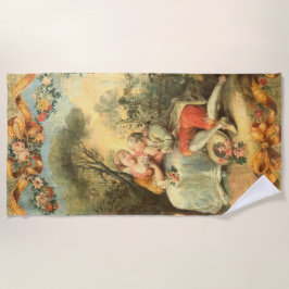 Louis XIV Couple Strandtuch
