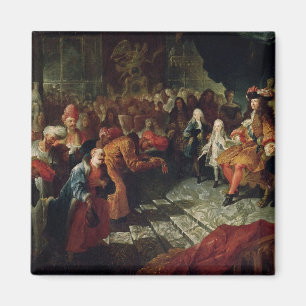 Louis XIV den persischen Botschafter empfangend Magnet