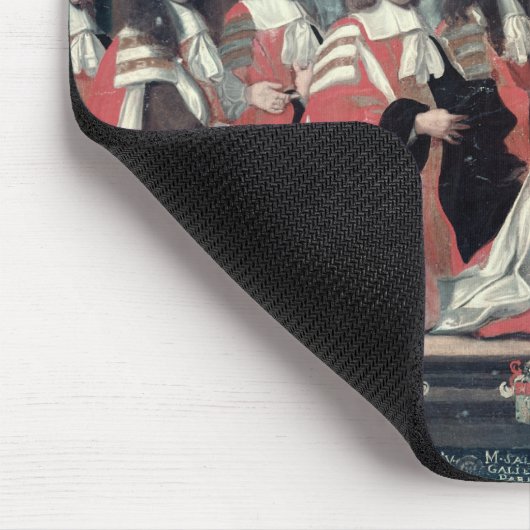 Louis XIV empfangen von den Sheriffs in Toulouse Mousepad (Ecke)