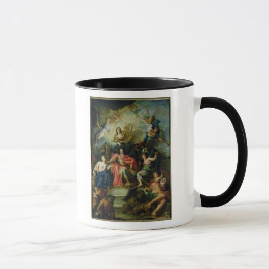 Louis XIV gekrönt durch Ruhm, c.1686 Tasse (Rechts)