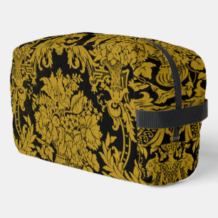 Louis XIV Goldener Damast Waschbeutel