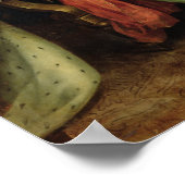 Louis XIV Holding einen Plan der Maison Royale Poster (Ecke)