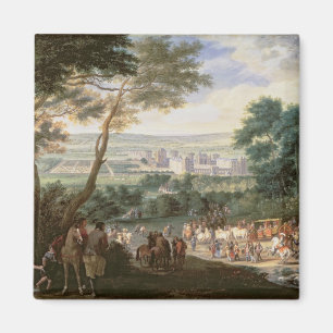 Louis XIV in Vincennes Magnet