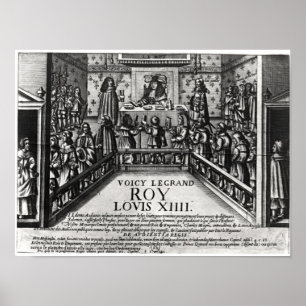 Louis XIV Justiz Poster
