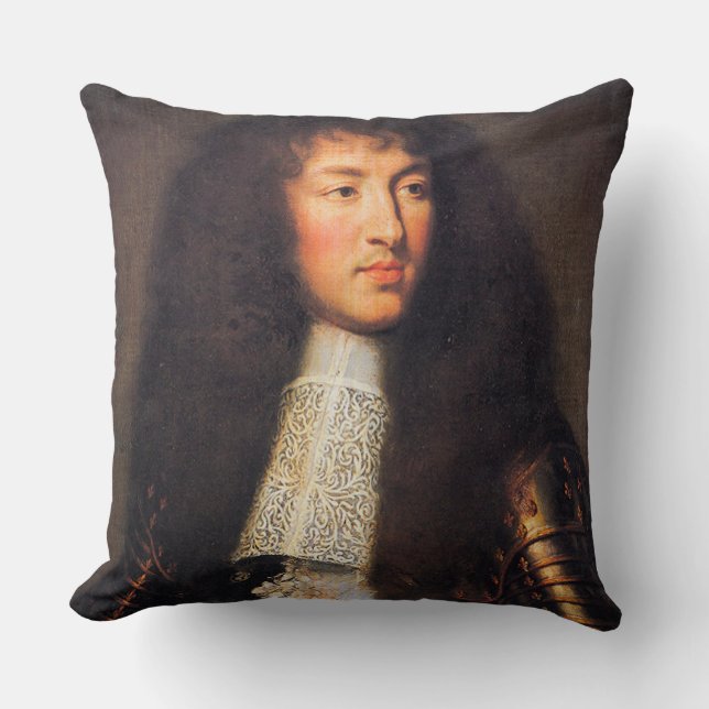 Louis XIV Pillow Cushion Kissen (Vorderseite)