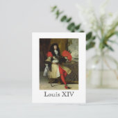 Louis XIV Postkarte (Stehend Vorderseite)