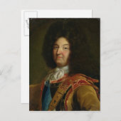 Louis XIV Postkarte (Vorne/Hinten)