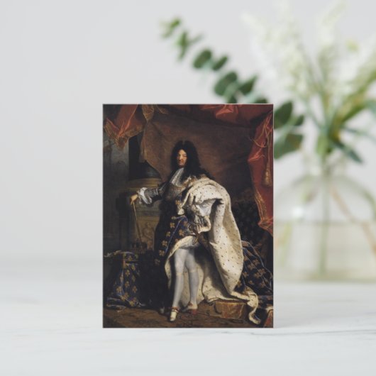 Louis XIV Postkarte (Stehend Vorderseite)