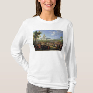 Louis XIV sein Gefolge, das Les Invalides besucht T-Shirt
