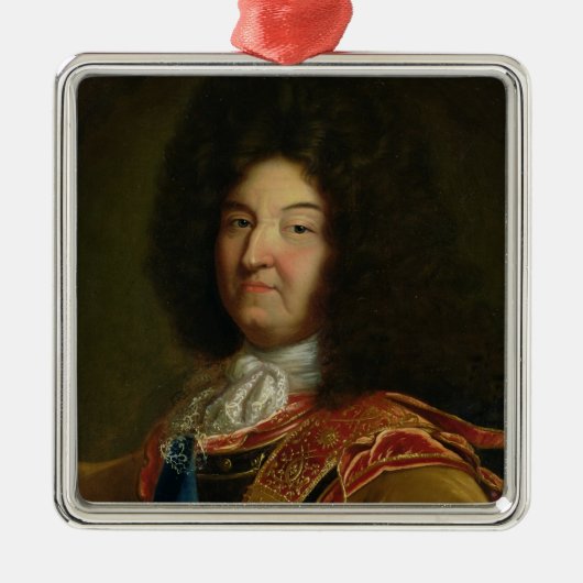 Louis XIV Silbernes Ornament (Vorne)