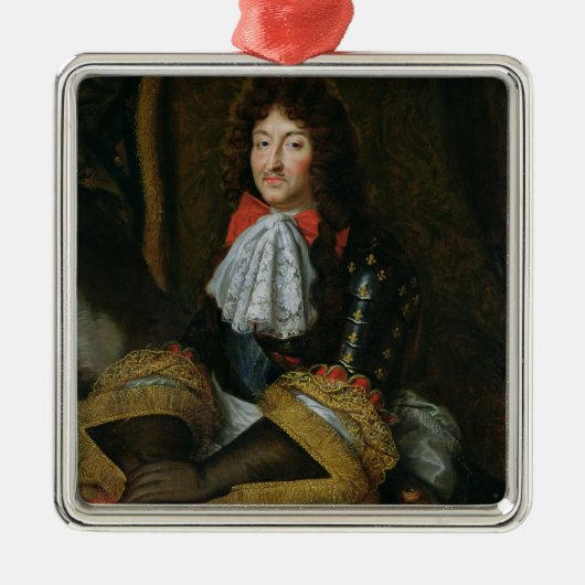 Louis XIV Silbernes Ornament (Vorne)