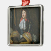 Louis XIV Silbernes Ornament (Links)