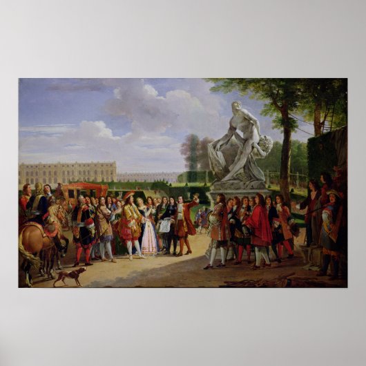 Louis XIV widmet Puget's "Milo of Poster (Vorne)