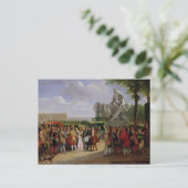 Louis XIV widmet Puget's "Milo of Postkarte (Stehend Vorderseite)
