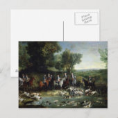 Louis XV 2 Postkarte (Vorne/Hinten)