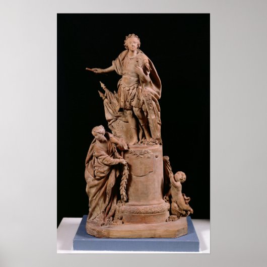 Louis XV als römischer Kaiser Poster (Vorne)