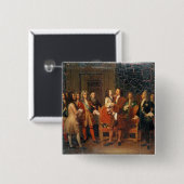 Louis XV BesuchsPeter I Button (Vorne & Hinten)