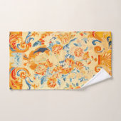 Louis XV Botanische Blume und Paisleys Badhandtuch Set (Handtuch)