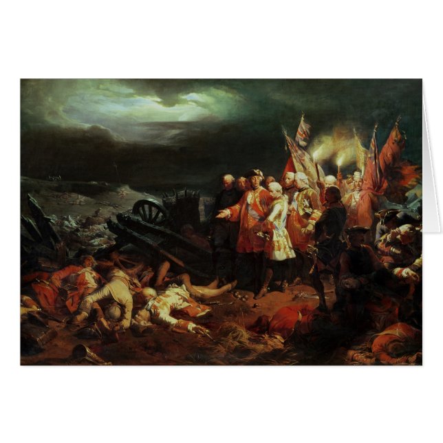 Louis XV das Feld des Kampfes besuchend (Vorderseite (Horizontal))